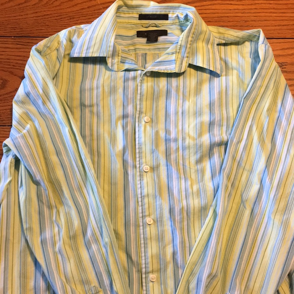 Express Mens Button Down Express Shirt